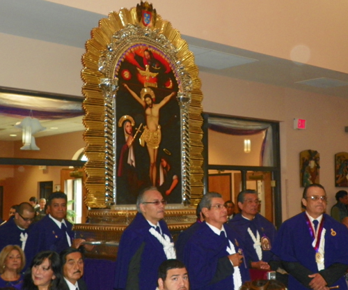 Senor de los Milagros - Lord of the Miracles icon procession