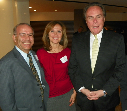 Wael and Sawssan Khoury with Ambassador Forsyth