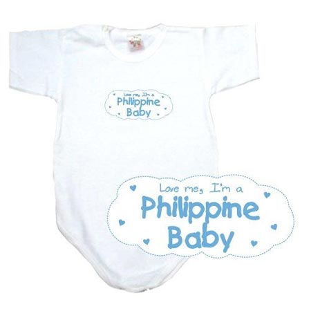 Love me I'm a Philippine baby onesie