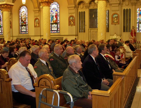 Polish congregation at St. John Cantius Church in Cleveland