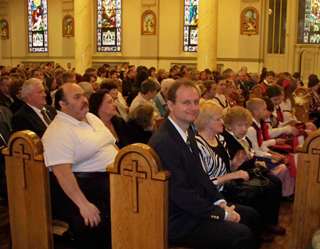 Polish congregation at St. John Cantius Church in Cleveland