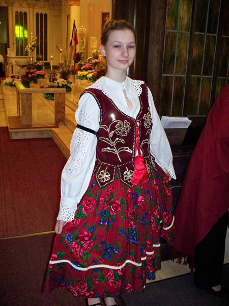 Bernadette Wielgus from Piast Dancers