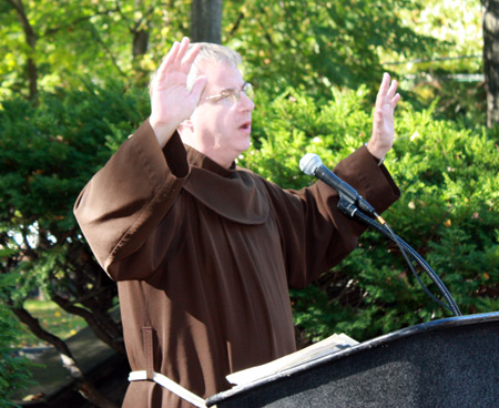 Rev. Michael Surufka, O.F.M. the Pastor of the Shrine Church of St. Stanislaus