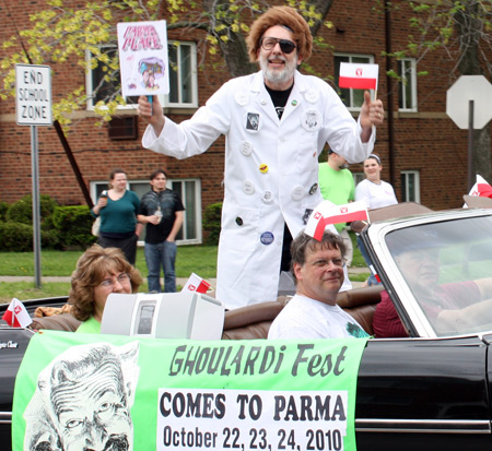 Ghoulardi at 2010 Parma Ohio Polish Constitution Day Parade