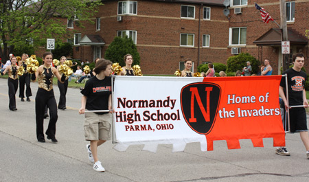 Normandy HS Band at 2010 Parma Ohio Polish Constitution Day Parade