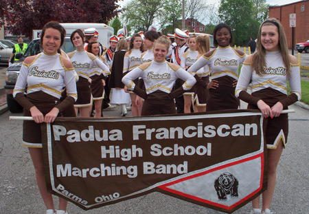 Padua HS Band at 2010 Parma Ohio Polish Constitution Day Parade