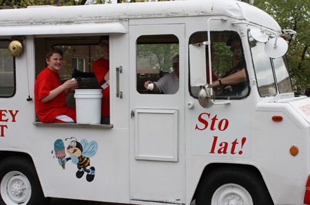 Sto Lat - ice cream truck at 2010 Parma Ohio Polish Constitution Day Parade