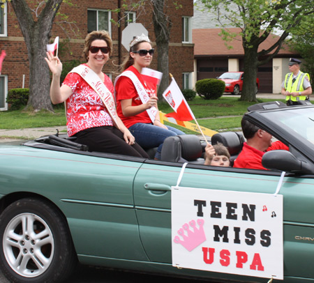 Teen Miss US Polka Association at 2010 Parma Ohio Polish Constitution Day Parade