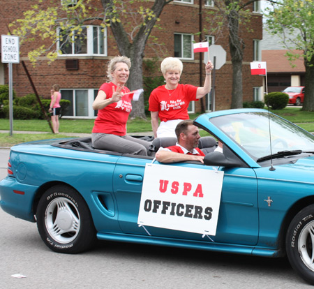 USPA Polka Association Officers at 2010 Parma Ohio Polish Constitution Day Parade