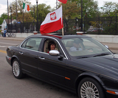 John Paul II Polish American Cultural Center at 2010 Polish Constitution Day Parade in Cleveland's Slavic Village