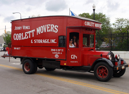 Corlett Movers at John Paul II Polish American Cultural Center at 2010 Polish Constitution Day Parade in Cleveland's Slavic Village