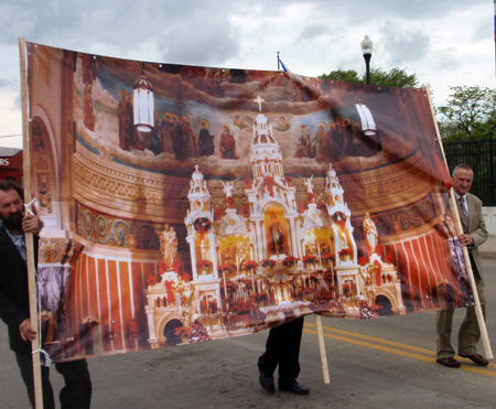 Saint Casimir Altar at John Paul II Polish American Cultural Center at 2010 Polish Constitution Day Parade in Cleveland's Slavic Village