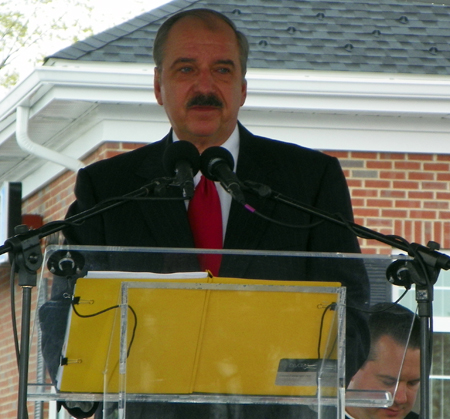 Parade Announcer Bruce Kalinowski