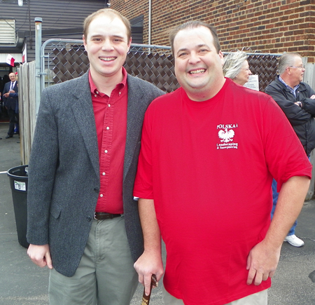 George Brown from Senator Portman's office and Walter Borkowski