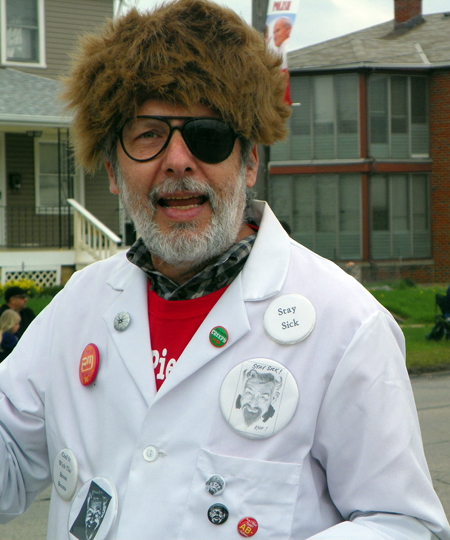 Ghoulardi at Polish Constitution Day Parade in Parma Ohio