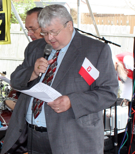 John Borkowski, President of the Polish American Congress, Ohio Division