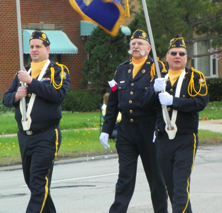 Navy marchers at Parma Polish parade