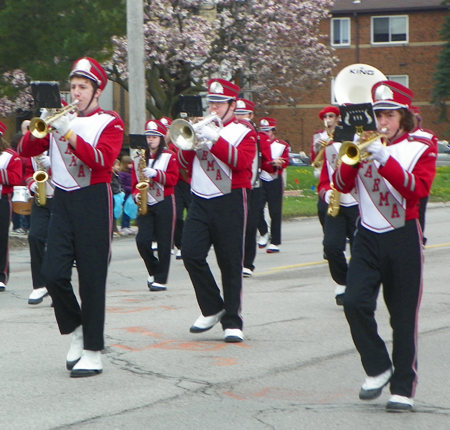 Parma Band at Polish Constitution Day Parade in Parma Ohio