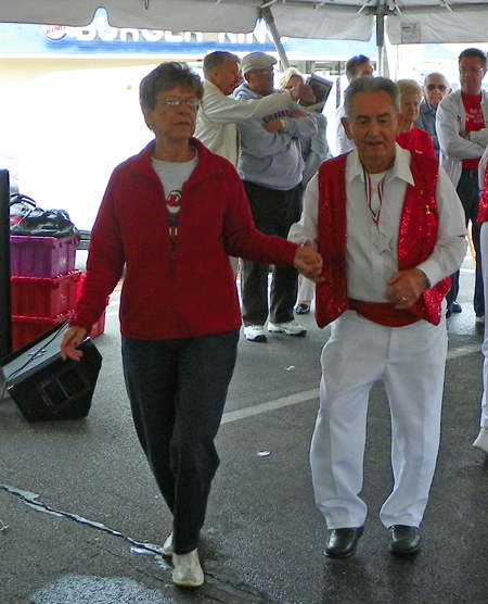 Polka dancers at Polish event