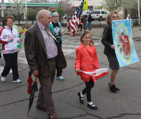 Churches at Polish Parade in Cleveland