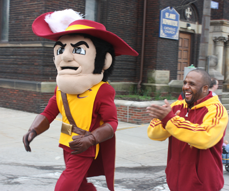 Cleveland Cavaliers at Polish Constitution Day Parade in Slavic Village