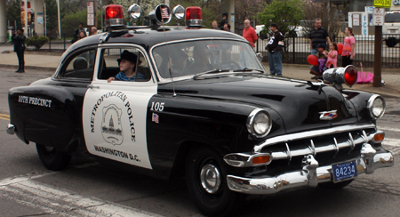 Metro Police Car at Polish Constitution Day Parade in Cleveland's Slavic Village