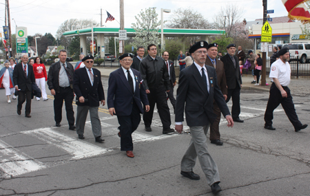 Veterans at Polish Constitution Day Parade in Slavic Village