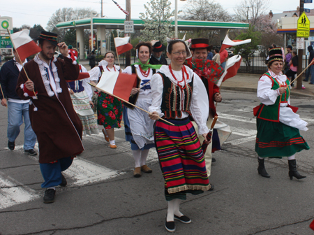 Syrena Polish Folk Ensemble at Polish Constitution Day Parade in Slavic Village