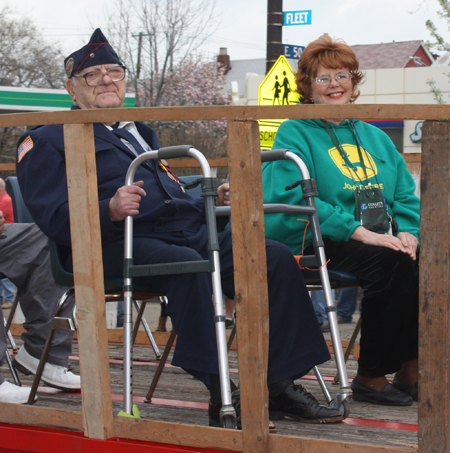 Veteran in Polish Constitution Day Parade in Slavic Village