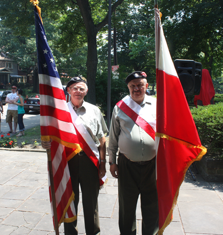 Polish Veterans in Color Guard
