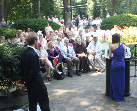 Dongning (July) Yang in Polish Garden