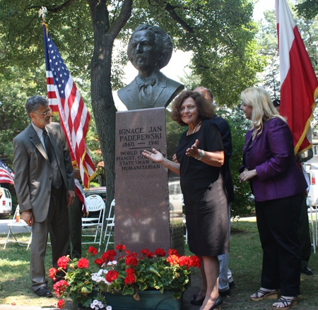 Unveiling of the Monument to Ignacy Jan Paderewski