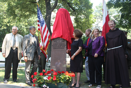 Unveiling of the Monument to Ignacy Jan Paderewski