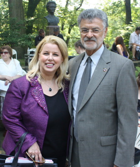 Rita Cosby and Mayor Frank Jackson