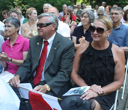 Generous donors to the Paderewski monument rededication - George B. and Karen Sobieraj