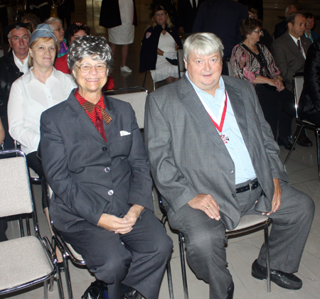 Judge Diane Karpinski and John Borkowski