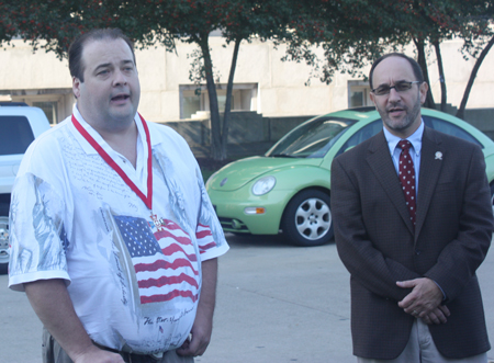 Wally Borkowski and Councilman Anthony Brancatelli 