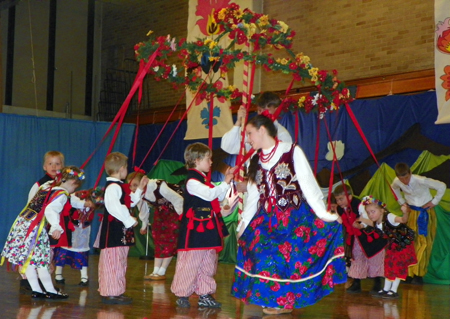 Polish spring traditon of the Gaik