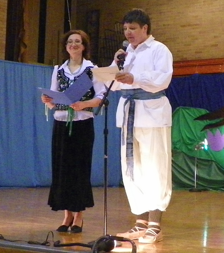 Agnieszka Kotlarsic and Ray Vargas