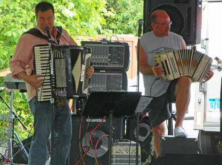 Band at Polish event