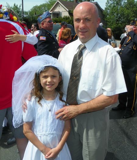 First Communion girl