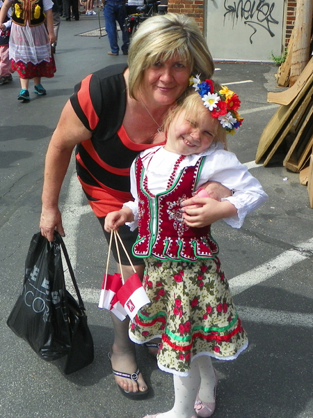 Polish Mom and daughter