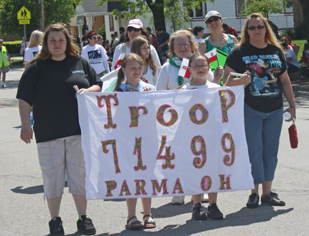 Girl Scout Troup 71499 Parma Ohio
