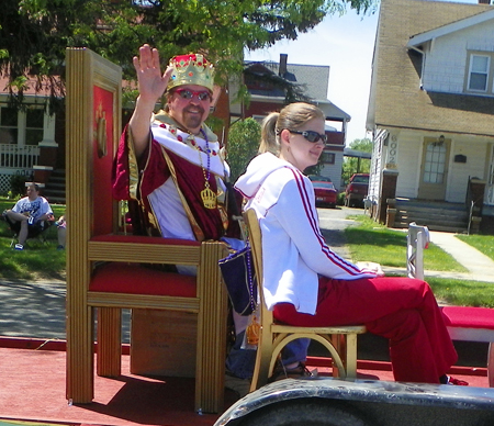 Polish King Parade Float