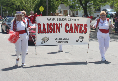 Parma Senior Center  Raisin' Canes senior dancers