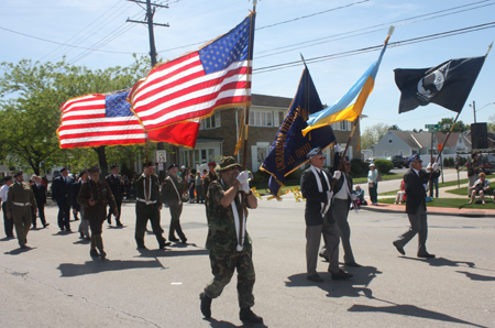 Polish and American Veterans at Parma Cleveland Parade