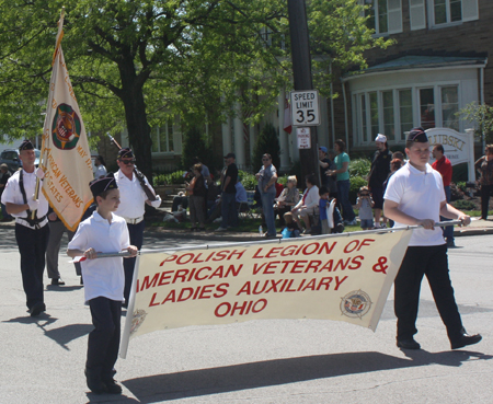 Polish and American Veterans at Parma Cleveland Parade - Polish Legion