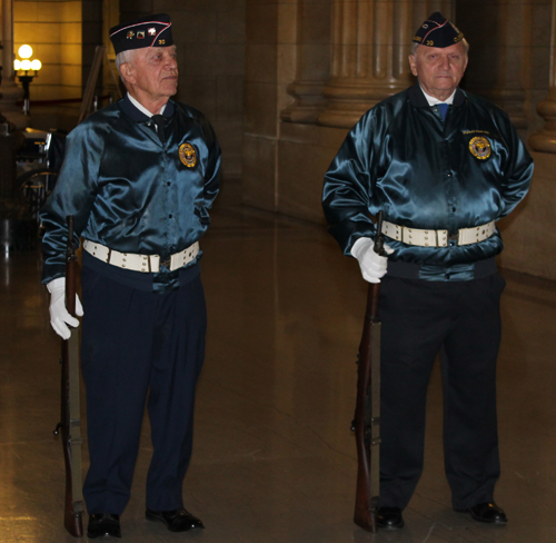 Color Guard at Pulaski Day Cleveland 2012