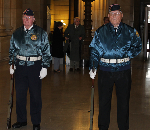 Color Guard at Pulaski Day Cleveland 2012