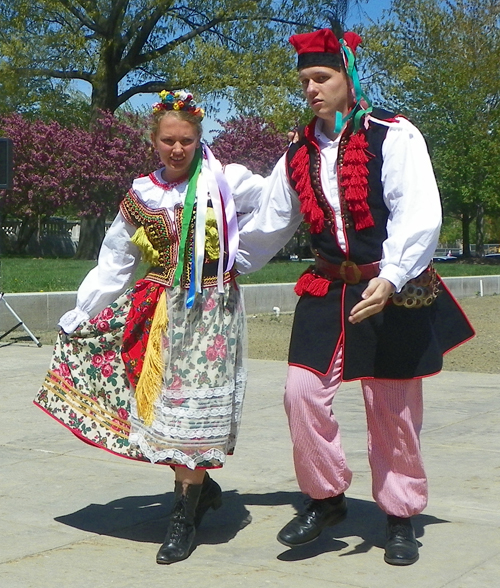 Piast Dancers at Polish Constitution Day at the Cleveland Museum of Art